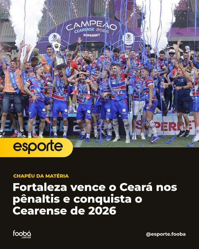 Card de esporte com foto